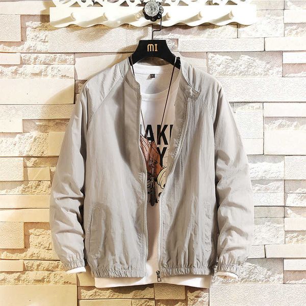 2021 summer jacket men's korean slim collar coat fashion thin breathable sunscreen, Black;brown
2021 summer jacket men's korean slim collar coat fashion thin breathable sunscreen, Black;brown