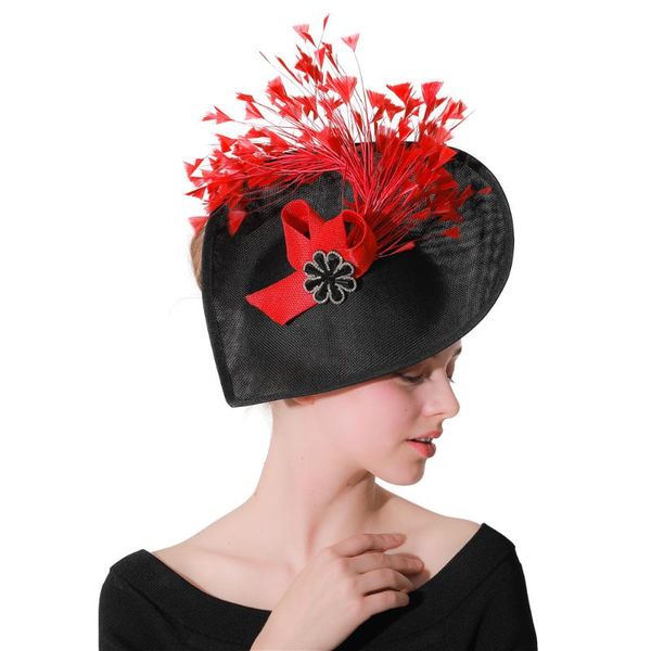 hair accessories vintage black imitation linen fascinators flower with red feather ladies chapeau hat weddings church fedora pillbox derby
hair accessories vintage black imitation linen fascinators flower with red feather ladies chapeau hat weddings church fedora pillbox derby