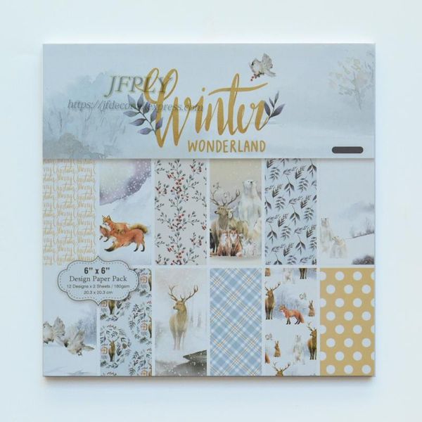 winter merry christmas series scrapbooking paper pack craft paper art card card making 6"x 6" 24 sheets /pack
winter merry christmas series scrapbooking paper pack craft paper art card card making 6"x 6" 24 sheets /pack