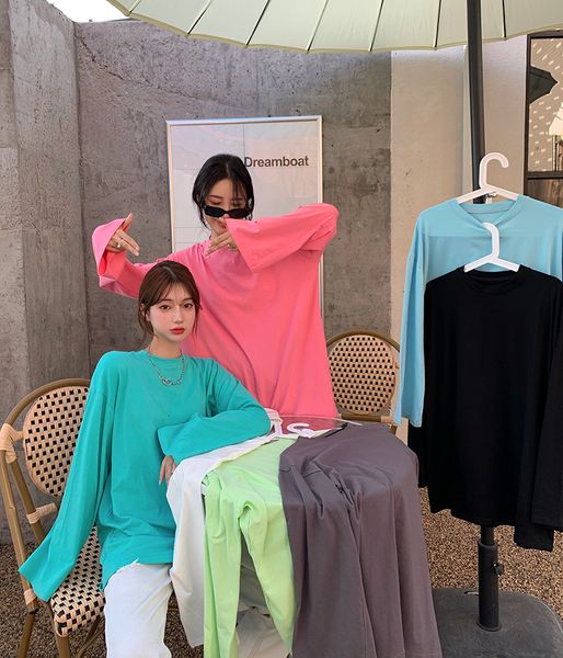 2021 new 7 colors preppy korean style basic solid color loose long sleeve t shirts womens tee shirt femme (r99386 60zo, White
2021 new 7 colors preppy korean style basic solid color loose long sleeve t shirts womens tee shirt femme (r99386 60zo, White