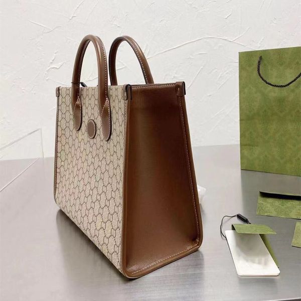 designer handbag totes designer double letter large capacity shopping bags women's trendy shoulder bag high quality