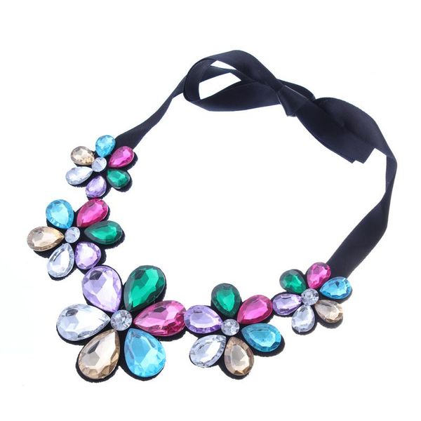 chokers tenande fashion big statement crystal flowers necklaces collar for women black rope choker necklace anniversary jewelry, Golden;silver
chokers tenande fashion big statement crystal flowers necklaces collar for women black rope choker necklace anniversary jewelry, Golden;silver