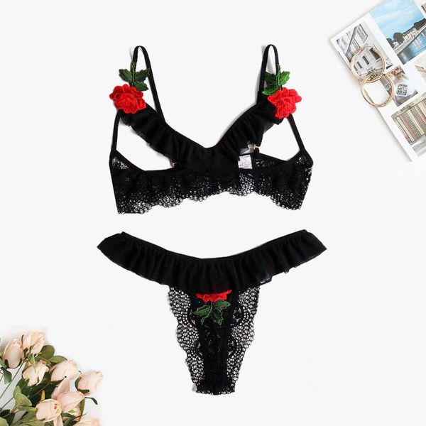 bras sets exotic ladies temptation pajamas exquisite embroidery lace cute set thong underwear black costumes, Red;black
bras sets exotic ladies temptation pajamas exquisite embroidery lace cute set thong underwear black costumes, Red;black