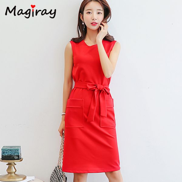 2021 new magiray summer sleeveless red women midi korean elegant tank slim party office belt pocket black robe femme moe0, Black;gray
2021 new magiray summer sleeveless red women midi korean elegant tank slim party office belt pocket black robe femme moe0, Black;gray