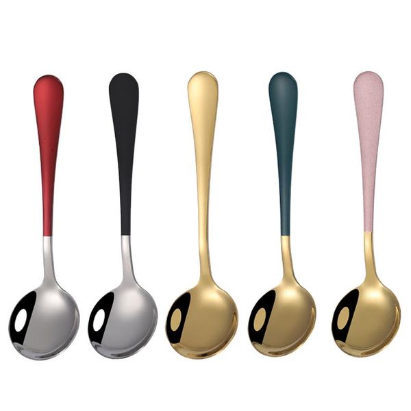 5 pcs stainless steel spoon with long handle ice spoon coffee home kitchen tableware spoons size 16.5 cm
5 pcs stainless steel spoon with long handle ice spoon coffee home kitchen tableware spoons size 16.5 cm