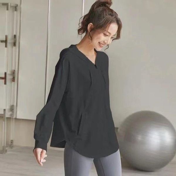 running jackets sports jacket loose hoodie zipper yoga gym casual training long-sleeved sunscreen quick-drying sweatshirt, Black;red
running jackets sports jacket loose hoodie zipper yoga gym casual training long-sleeved sunscreen quick-drying sweatshirt, Black;red