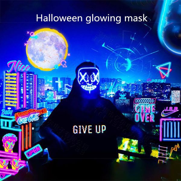 strings led halloween glowing mask grimace horror cosplay party event decoration cold light night personalized holiday gift
strings led halloween glowing mask grimace horror cosplay party event decoration cold light night personalized holiday gift