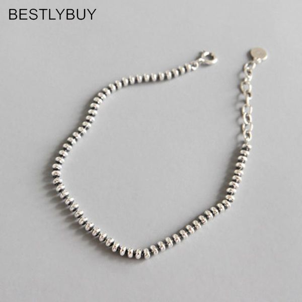 charm bracelets 2.8mm width 100% 925 sterling silver beads , minimalism chic & bangles pulseras jewelry, Golden;silver 
charm bracelets 2.8mm width 100% 925 sterling silver beads , minimalism chic & bangles pulseras jewelry, Golden;silver