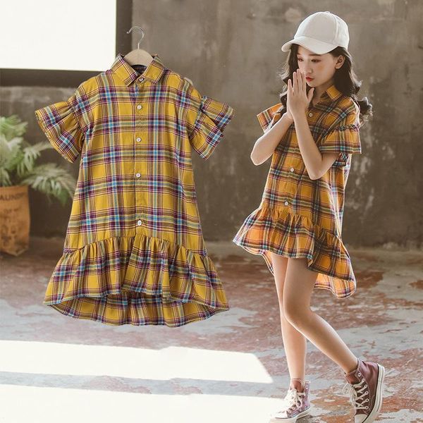 2021 spring autumn children plaid dress girls kids casual fashion vestidos long sleeve baby girl clothes kids dresses for girl, Red;yellow
2021 spring autumn children plaid dress girls kids casual fashion vestidos long sleeve baby girl clothes kids dresses for girl, Red;yellow