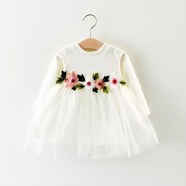 spring girls flower long sleeve girl dress knit tulle tutu baby kids clothing toddler party wedding princess dresses, Red;yellow
spring girls flower long sleeve girl dress knit tulle tutu baby kids clothing toddler party wedding princess dresses, Red;yellow
