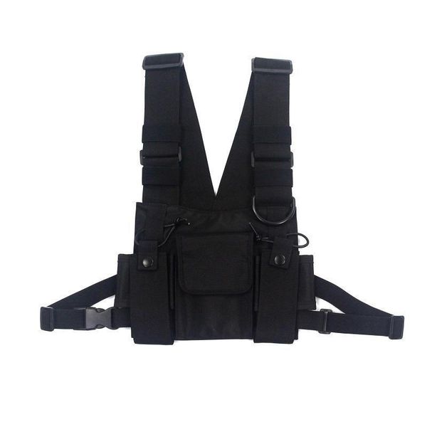 men tactical shoulder bags chest rig bag hip hop streetwear men functional waist packs adjustable pockets waistcoat kanye west
men tactical shoulder bags chest rig bag hip hop streetwear men functional waist packs adjustable pockets waistcoat kanye west