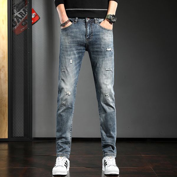 2021 rasgadas azuis clssicas dos homens streetwear calas de brim retas ocasionais zkvt, White;black
2021 rasgadas azuis clssicas dos homens streetwear calas de brim retas ocasionais zkvt, White;black
