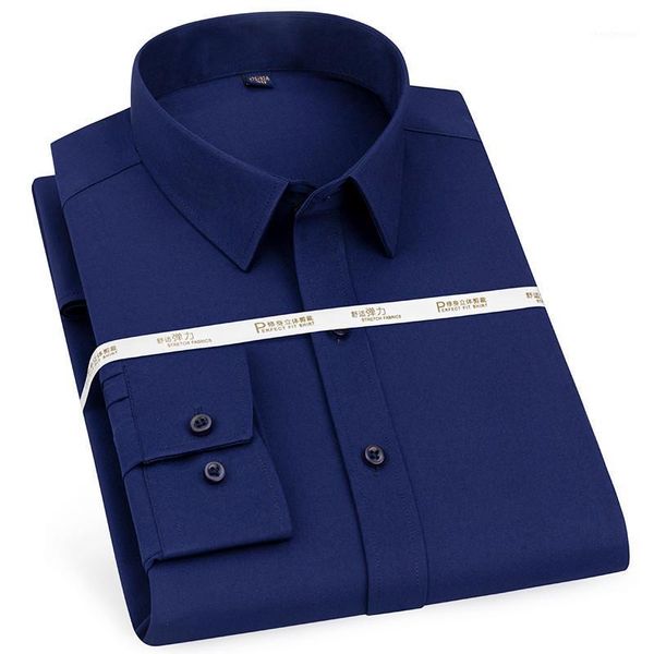 autumn white shirt men's pure color elastic non iron long sleeve slim professional business formal black gray party/wedding dress, White;black
autumn white shirt men's pure color elastic non iron long sleeve slim professional business formal black gray party/wedding dress, White;black