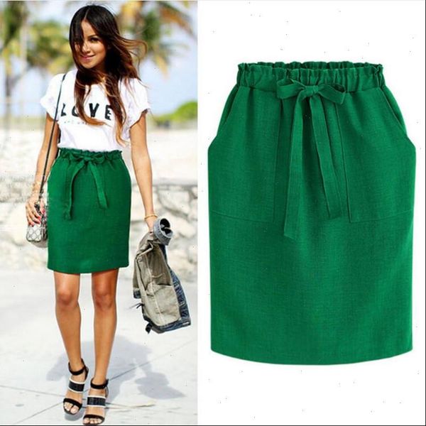 spring summer elegant midi skirts womens office pencil skirt cotton elastic waist package hip skirt bow skirt green 2021 new, Black
spring summer elegant midi skirts womens office pencil skirt cotton elastic waist package hip skirt bow skirt green 2021 new, Black