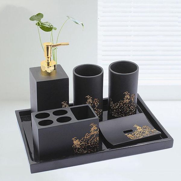 bath accessory set luxury bathroom accessories nordic peony five-piece washing 5pcs, 6pcs/set/soap dispenser/toothbrush holder
bath accessory set luxury bathroom accessories nordic peony five-piece washing 5pcs, 6pcs/set/soap dispenser/toothbrush holder