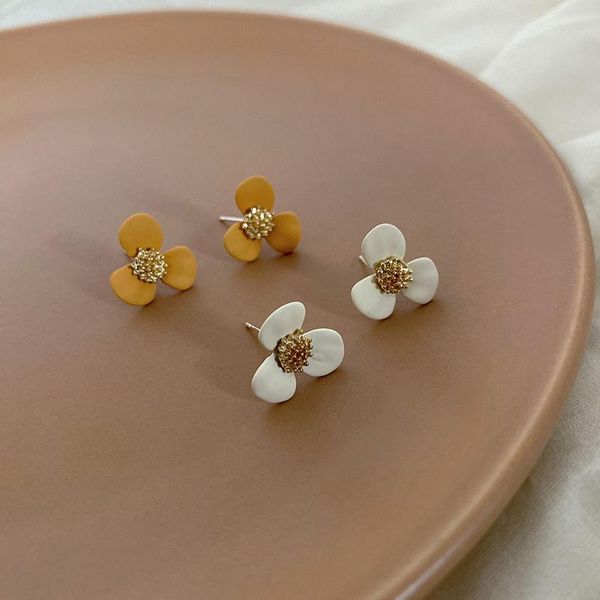 stud permih women's earrings heart simple stylish flower women matte spray paint female 2021 trend, Golden;silver
stud permih women's earrings heart simple stylish flower women matte spray paint female 2021 trend, Golden;silver