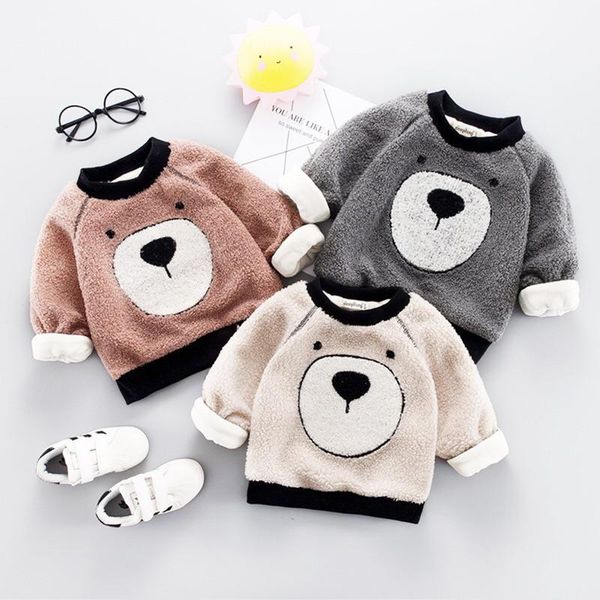baby sweater girl boy autumn winter wear warm cartoon sweaters children thick casual velvet costume kids clothes suit, White;black
baby sweater girl boy autumn winter wear warm cartoon sweaters children thick casual velvet costume kids clothes suit, White;black