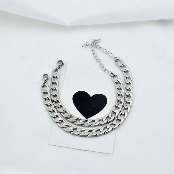 link, chain couples bracelet men stainless steel women gifts for female accessories charm bracelets on hand fashion jewelry, Black
link, chain couples bracelet men stainless steel women gifts for female accessories charm bracelets on hand fashion jewelry, Black