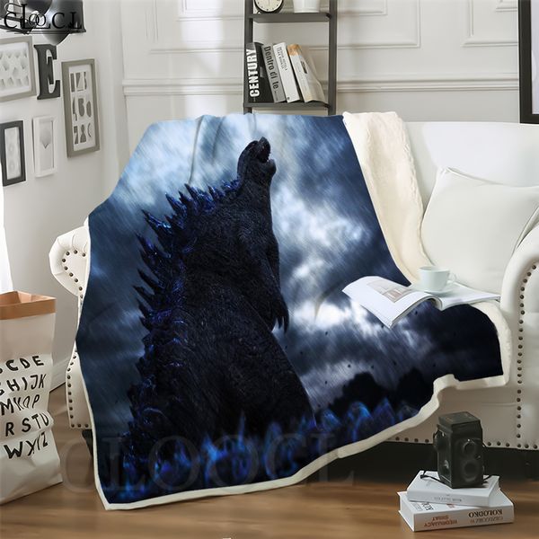 cloocl blankets sci-fi monster movie godzilla 3d print air conditioning travel throw blanket teens bedding plush quilt
cloocl blankets sci-fi monster movie godzilla 3d print air conditioning travel throw blanket teens bedding plush quilt