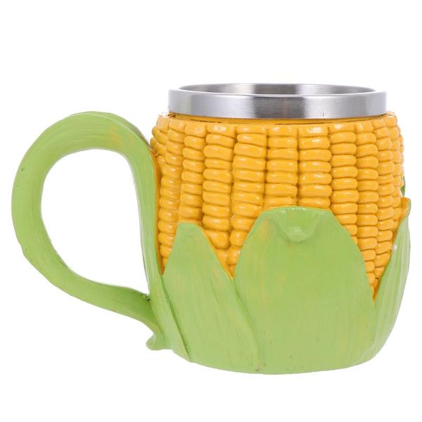 mugs 1pc outdoor 3d fruit mug stainless steel beer creative pattern