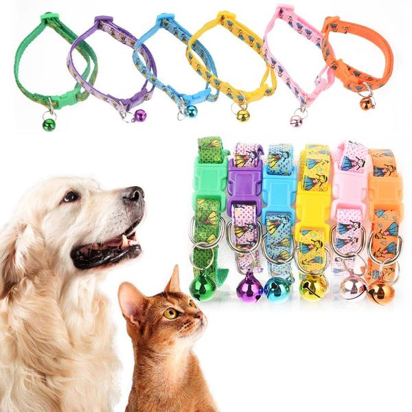 cat collars & leads 5 colors cats bells adjustable nylon buckles fashion reflective pet collar head pattern supplies for accessories
cat collars & leads 5 colors cats bells adjustable nylon buckles fashion reflective pet collar head pattern supplies for accessories