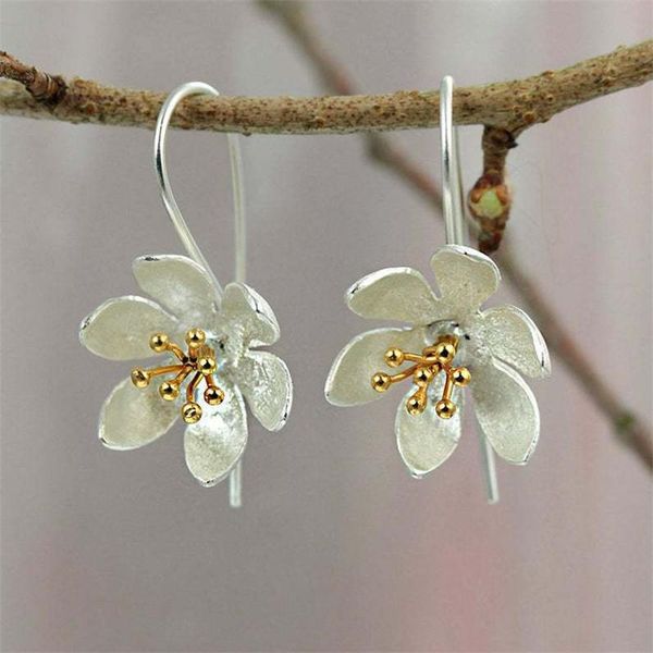 dangle & chandelier 2021 cute flower earring gold water lily hooks drop earrings gift for women party jewelry statement brincos femme, Silver
dangle & chandelier 2021 cute flower earring gold water lily hooks drop earrings gift for women party jewelry statement brincos femme, Silver
