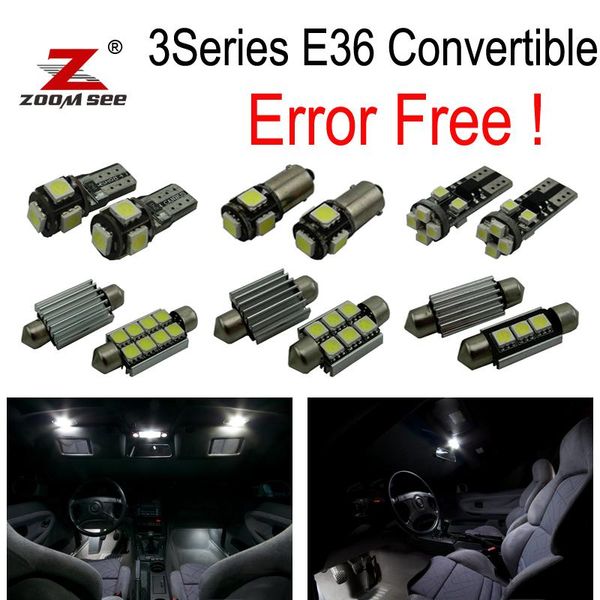12x led plate lamp + interior dome light glove box bulb for 3 series e36 convertible m3 318i 320i 325i 323i 328i (1993-1999)
12x led plate lamp + interior dome light glove box bulb for 3 series e36 convertible m3 318i 320i 325i 323i 328i (1993-1999)