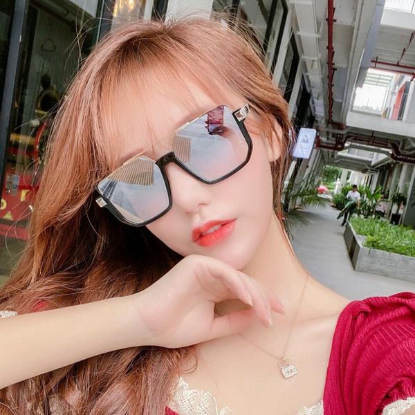 half alloy frame sunglasses men fashion square silver mirror lens women eye wear, White;black
half alloy frame sunglasses men fashion square silver mirror lens women eye wear, White;black