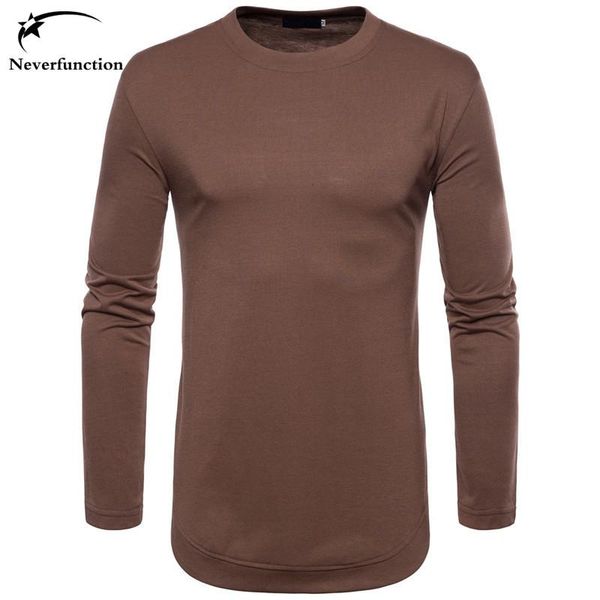 men's t-shirts cotton oversize extended stitching t-shirt fashion long sleeve streetwear men solid color standing collar casual t shirt, White;black
men's t-shirts cotton oversize extended stitching t-shirt fashion long sleeve streetwear men solid color standing collar casual t shirt, White;black