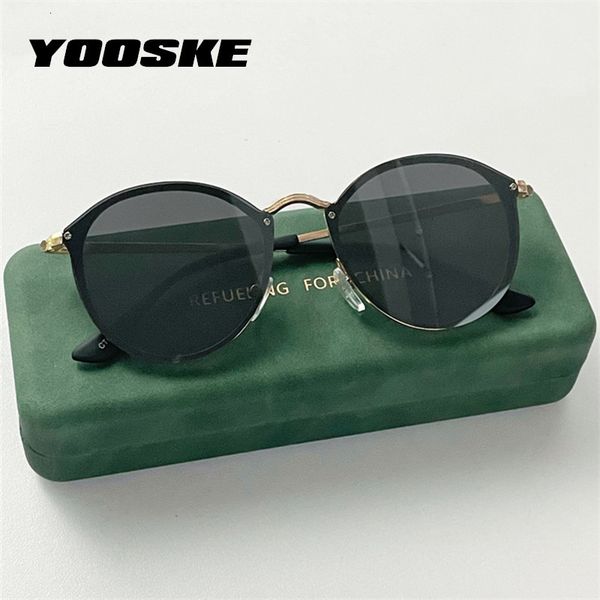designer sunglasses yooske brand round women vintage rimless sun glasses shades men retro coating mirror eyewear uv400, White;black
designer sunglasses yooske brand round women vintage rimless sun glasses shades men retro coating mirror eyewear uv400, White;black