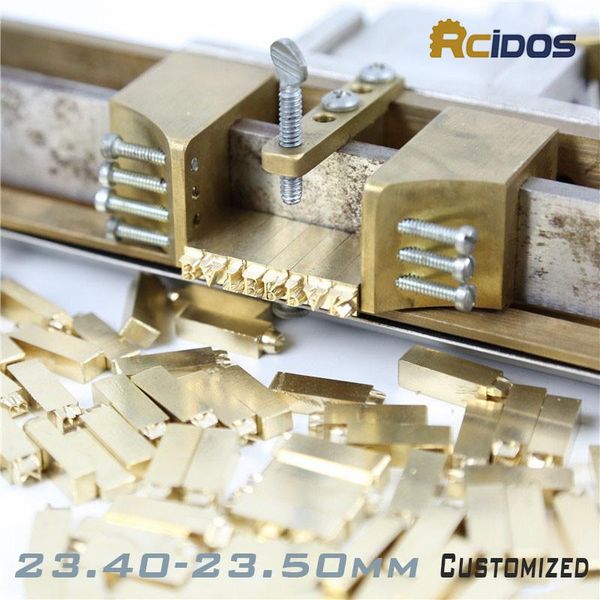 craft tools rcidos 23.40-23.50mm cnc engraving flexible brass letters mold, foil stamping die,number,alphabet,customized,formal price
craft tools rcidos 23.40-23.50mm cnc engraving flexible brass letters mold, foil stamping die,number,alphabet,customized,formal price
