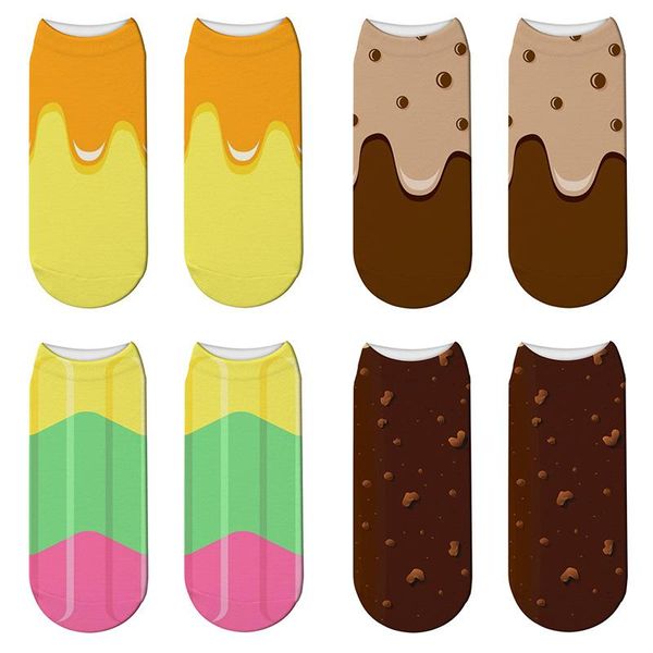 socks & hosiery harajuku 3d print ice cream funny popsicle women cotton cartoon kawaii low cut ankle short spaort, Black;white
socks & hosiery harajuku 3d print ice cream funny popsicle women cotton cartoon kawaii low cut ankle short spaort, Black;white