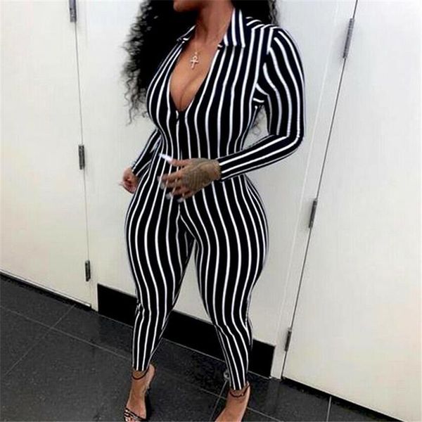 women's jumpsuits & rompers women jumpsuit v neck one piece romper zipper long pants bodycon playsuit clubwear trousers, Black;white
women's jumpsuits & rompers women jumpsuit v neck one piece romper zipper long pants bodycon playsuit clubwear trousers, Black;white