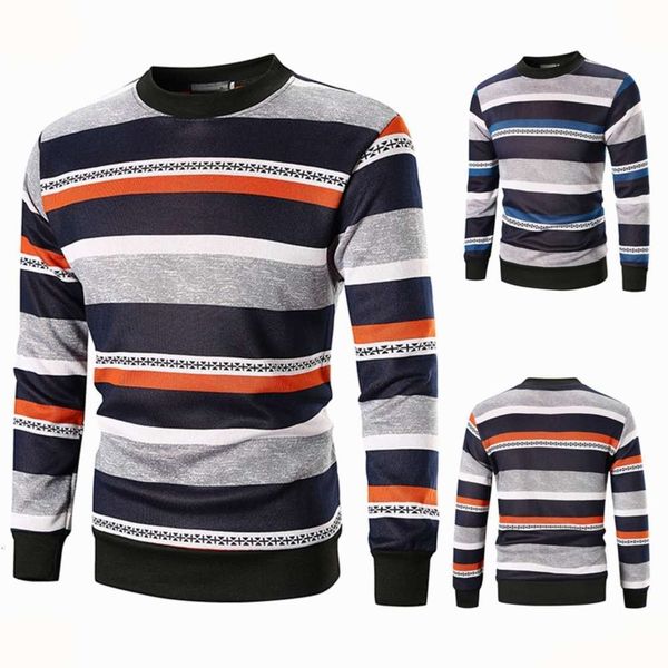 european new autumn and winter stitching long sleeve stripe plush thickened crew neck sweater my29winter, White;black
european new autumn and winter stitching long sleeve stripe plush thickened crew neck sweater my29winter, White;black