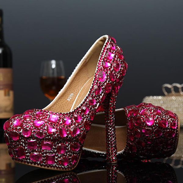 dress shoes luxury round toe rhinestone platform high-heeled fuchsia and green wedding crystal lady evening party, Black
dress shoes luxury round toe rhinestone platform high-heeled fuchsia and green wedding crystal lady evening party, Black