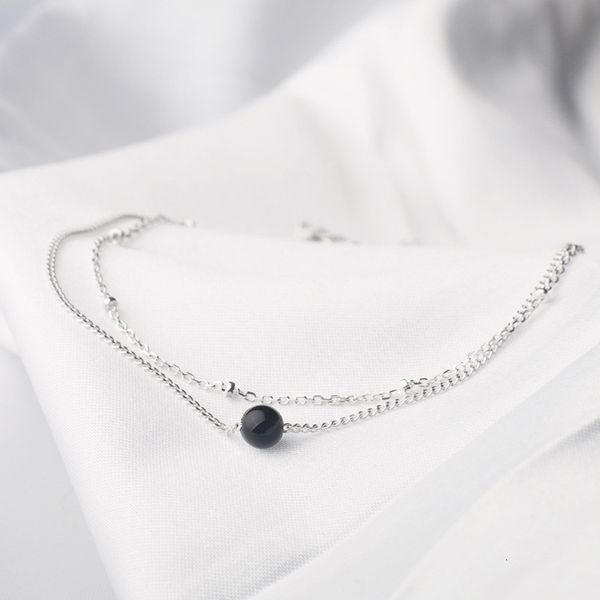 s925 sterling bracelet, plain silver double-layer round bead ab color crystal agate bracelet gift, Red;blue
s925 sterling bracelet, plain silver double-layer round bead ab color crystal agate bracelet gift, Red;blue