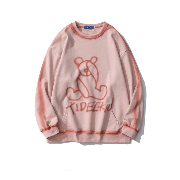 2021 new pink bear sweatshirts autumn pullover harajuku amine hoodie femme gothic oversized long sleeve japan hip hop girl xkyv, Black
2021 new pink bear sweatshirts autumn pullover harajuku amine hoodie femme gothic oversized long sleeve japan hip hop girl xkyv, Black
