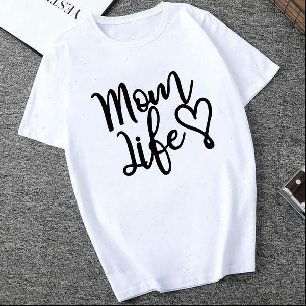 mom life letters heart print t shirt summer new fashion women shirt harajuku style short sleeve casual cotton tee, White
mom life letters heart print t shirt summer new fashion women shirt harajuku style short sleeve casual cotton tee, White