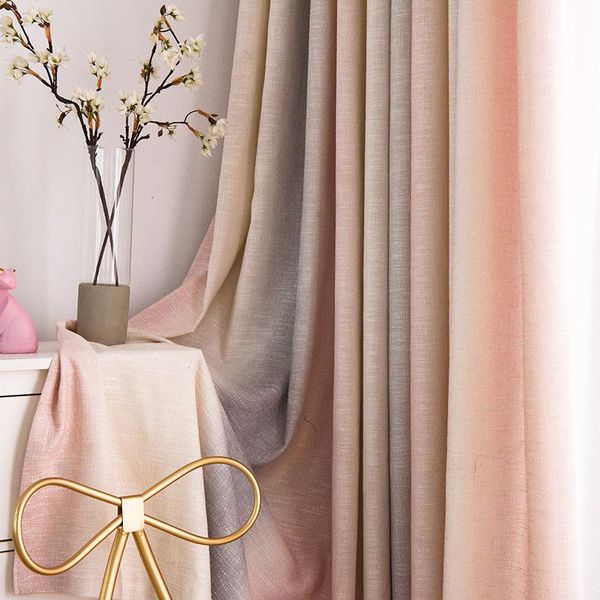 curtain & drapes simple and modern gray powder gradient cotton linen semi blackout living room bedroom window
curtain & drapes simple and modern gray powder gradient cotton linen semi blackout living room bedroom window