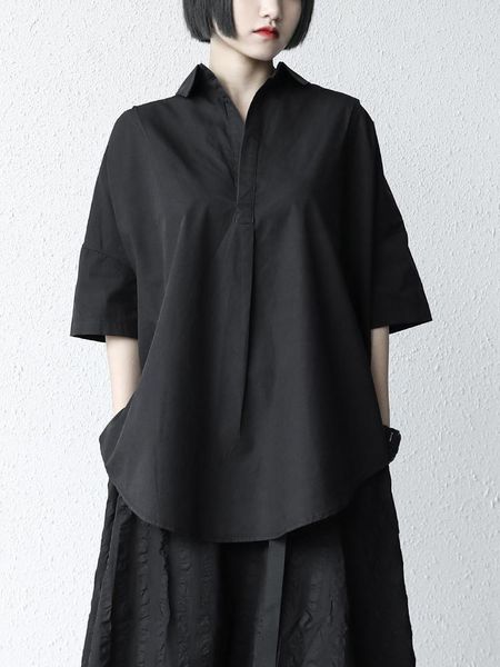 men's casual shirts 2021 summer original retro japanese pullover loose v-neck short sleeve shirt black women's top, White;black
men's casual shirts 2021 summer original retro japanese pullover loose v-neck short sleeve shirt black women's top, White;black