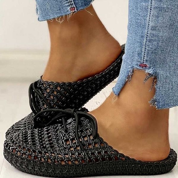 slippers sandals women summer 2021 fashion hollow out garden beach for bow tie weave outdoor casual shoes woman 4hof, Black
slippers sandals women summer 2021 fashion hollow out garden beach for bow tie weave outdoor casual shoes woman 4hof, Black