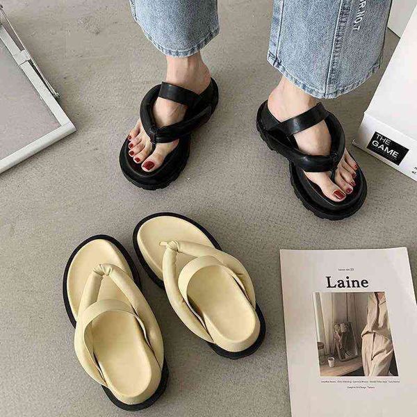 nxy slippers summer fashion new platform shoes flip-flops cream bread sandals casual roman and slippers 220125, Black
nxy slippers summer fashion new platform shoes flip-flops cream bread sandals casual roman and slippers 220125, Black