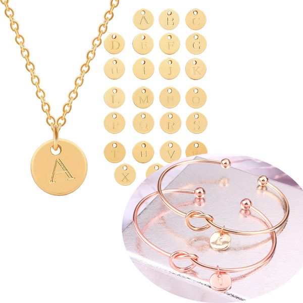fashion 26 letter initial necklace bracelet silver gold color disc necklace alphabet knot bracelet for women family letter jewelry set
fashion 26 letter initial necklace bracelet silver gold color disc necklace alphabet knot bracelet for women family letter jewelry set