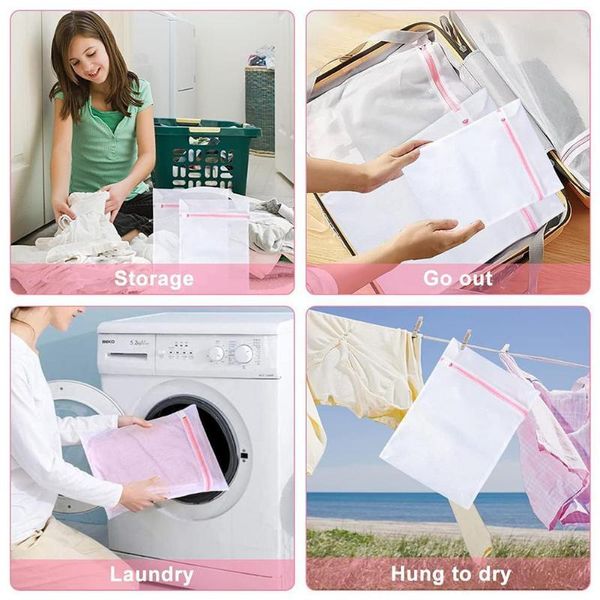 laundry bags 1pcs bag polyester white coarse mesh for washing clothes household products home tools cleaning underw b5u4
laundry bags 1pcs bag polyester white coarse mesh for washing clothes household products home tools cleaning underw b5u4