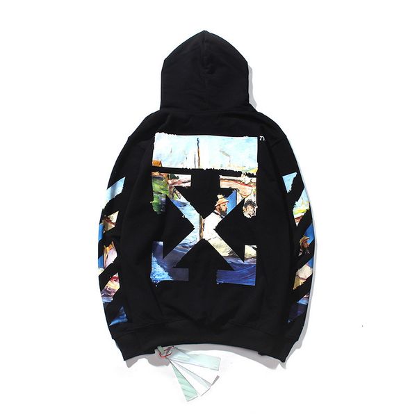 forrest gump's head monet's oil painting hooded printed men's and women's sweater, Black
forrest gump's head monet's oil painting hooded printed men's and women's sweater, Black