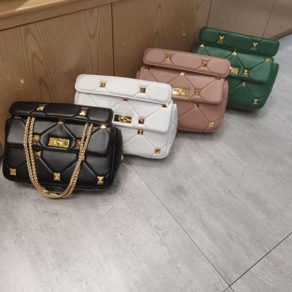 evening bags diamond lattice rivet genuine leather women shoulder bag fashion crossbody messenger sac a main femme
evening bags diamond lattice rivet genuine leather women shoulder bag fashion crossbody messenger sac a main femme