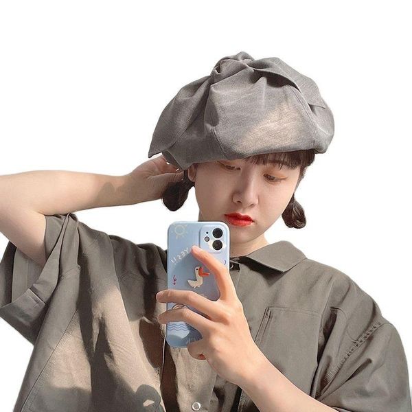 berets sweet and lovely bowknot beret hat female concave shape ear painter pumpkin, Blue;gray
berets sweet and lovely bowknot beret hat female concave shape ear painter pumpkin, Blue;gray