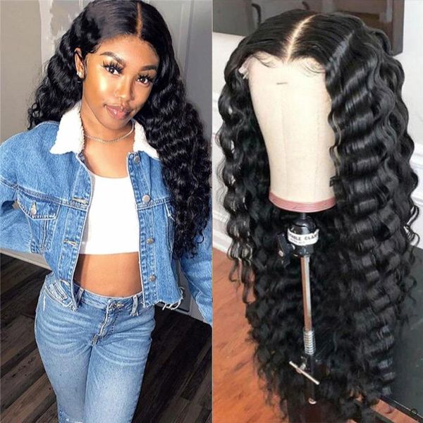lace wigs loose deep wave 4x4 closure wig front remy human hair for women 13x4 pre plucked frontal, Black;brown
lace wigs loose deep wave 4x4 closure wig front remy human hair for women 13x4 pre plucked frontal, Black;brown