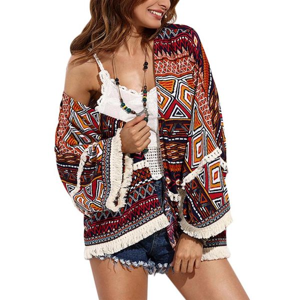 women's swimwear women casual long sleeve cardigan vintage geometry printing shawl female fashion beach wear, White;black
women's swimwear women casual long sleeve cardigan vintage geometry printing shawl female fashion beach wear, White;black