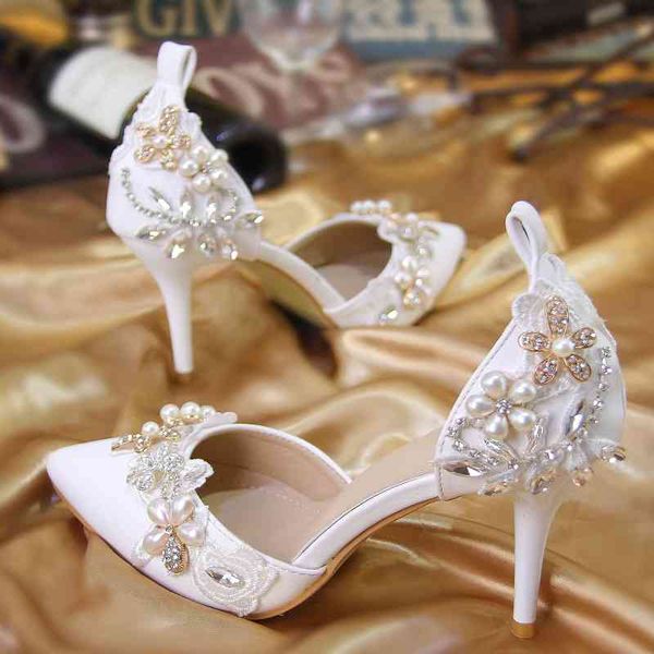 dress shoes summer crystal pointed word with stilettos and large size white bridal wedding shoes banquet dress daily pearl women's, Black
dress shoes summer crystal pointed word with stilettos and large size white bridal wedding shoes banquet dress daily pearl women's, Black
